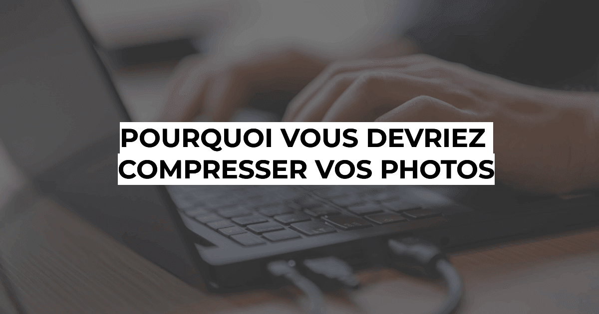 Illustration : compresser photos