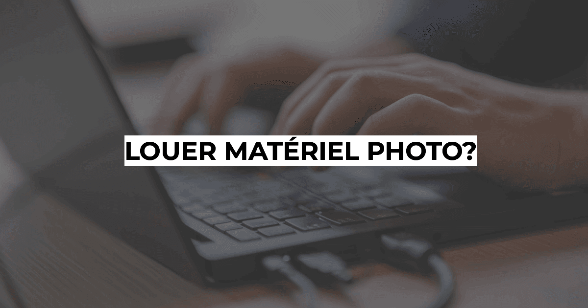 Illustration : louer appareil photo