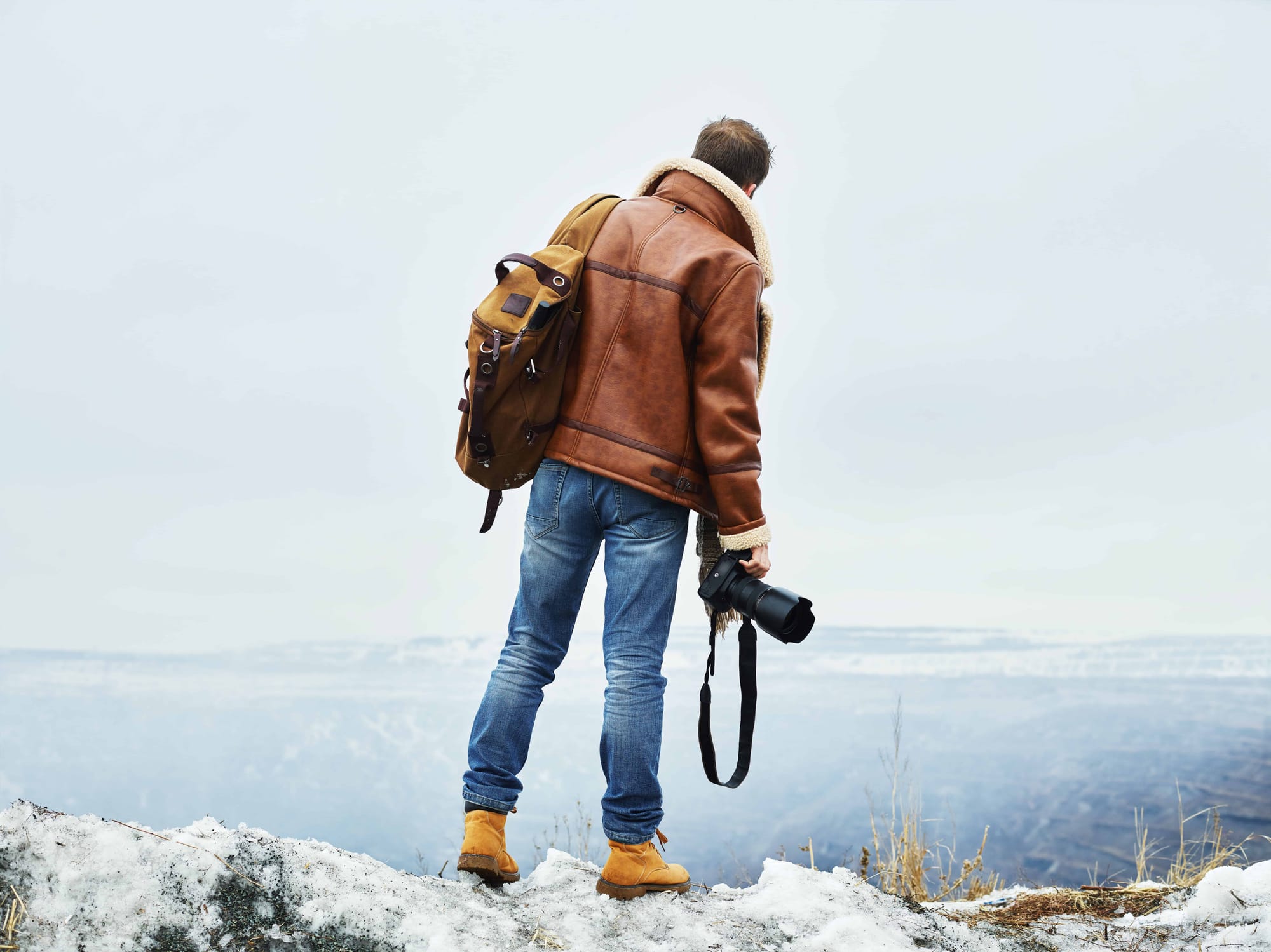 Illustration : photographe outdoor
