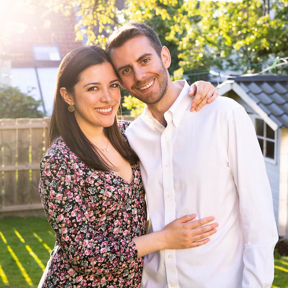 Portrait de Harold et Daniella